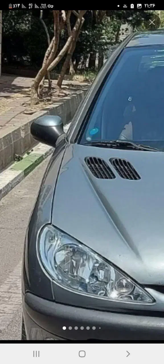 پژو ۲۰۶ صندوق دار v8 - 1398