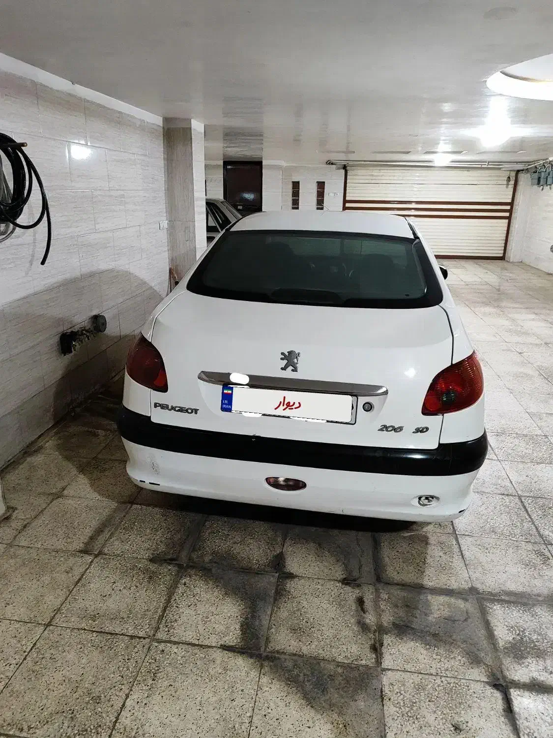 پژو ۲۰۶ صندوق دار v20 - 1388