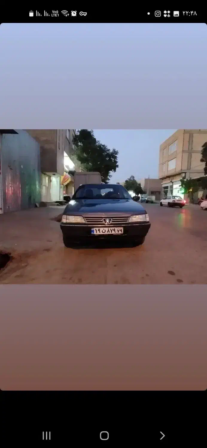 پژو 405 GLX - دوگانه سوز - 1394