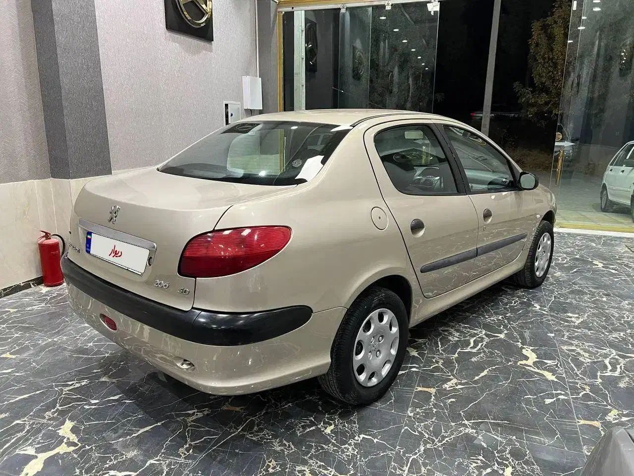 پژو ۲۰۶ صندوق دار v20 - 1388