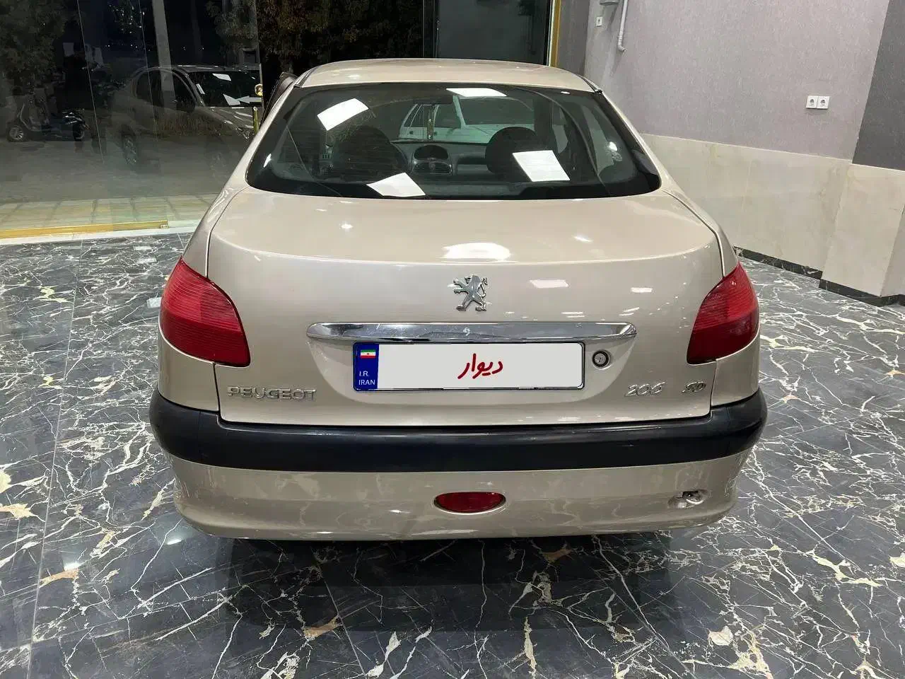 پژو ۲۰۶ صندوق دار v20 - 1388