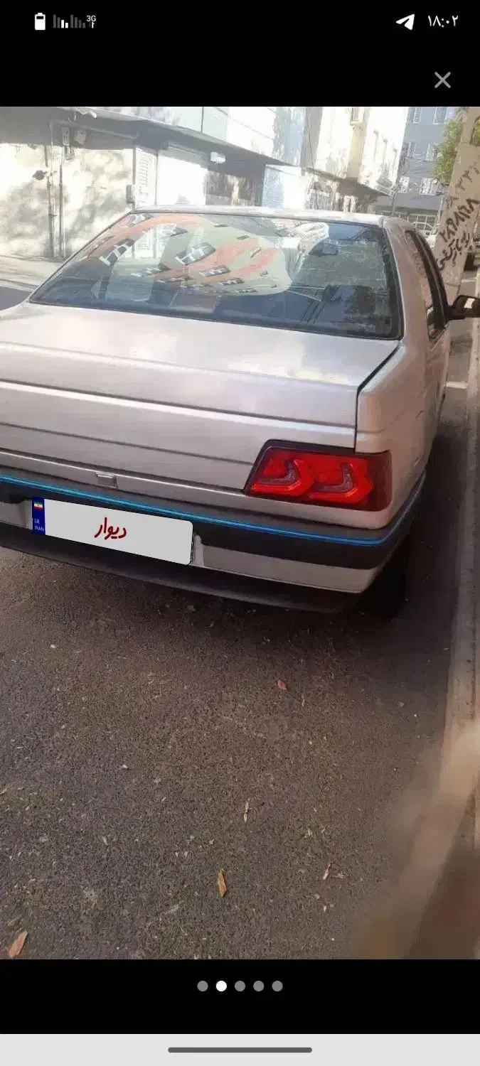 پژو 405 GLX - دوگانه سوز - 1386