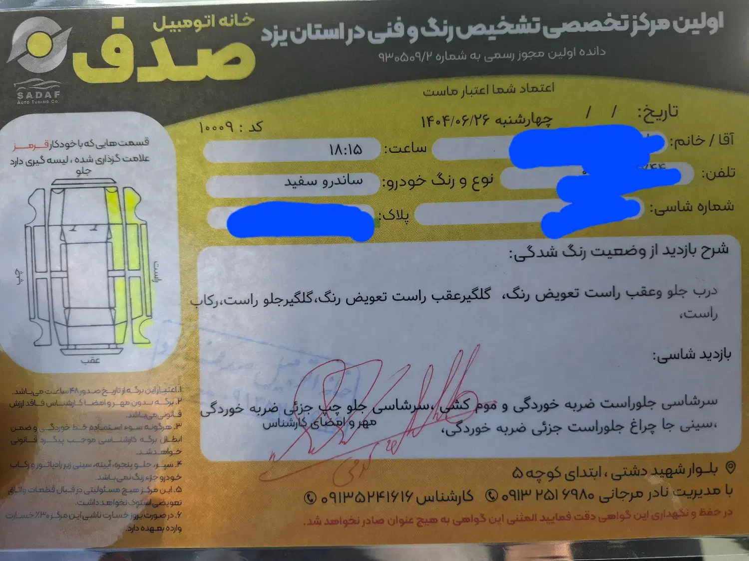 رنو ساندرو اتوماتیک - 1396