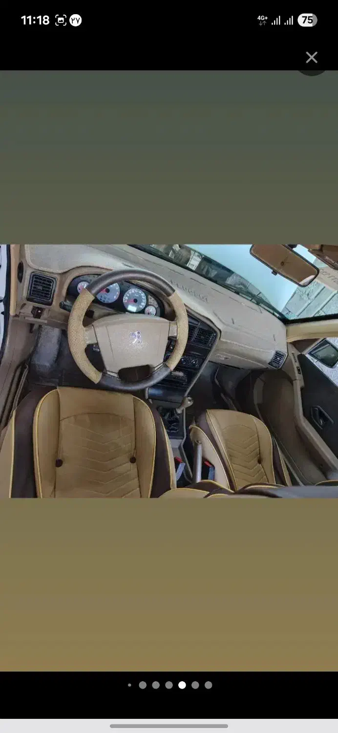 پژو 405 GLX - دوگانه سوز - 1388