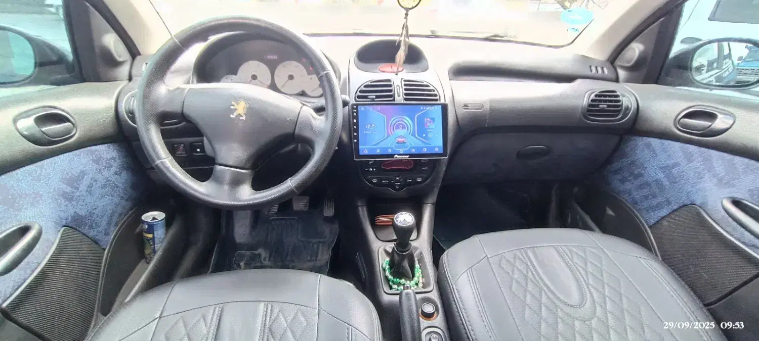 پژو ۲۰۶ صندوق دار v8 - 1386