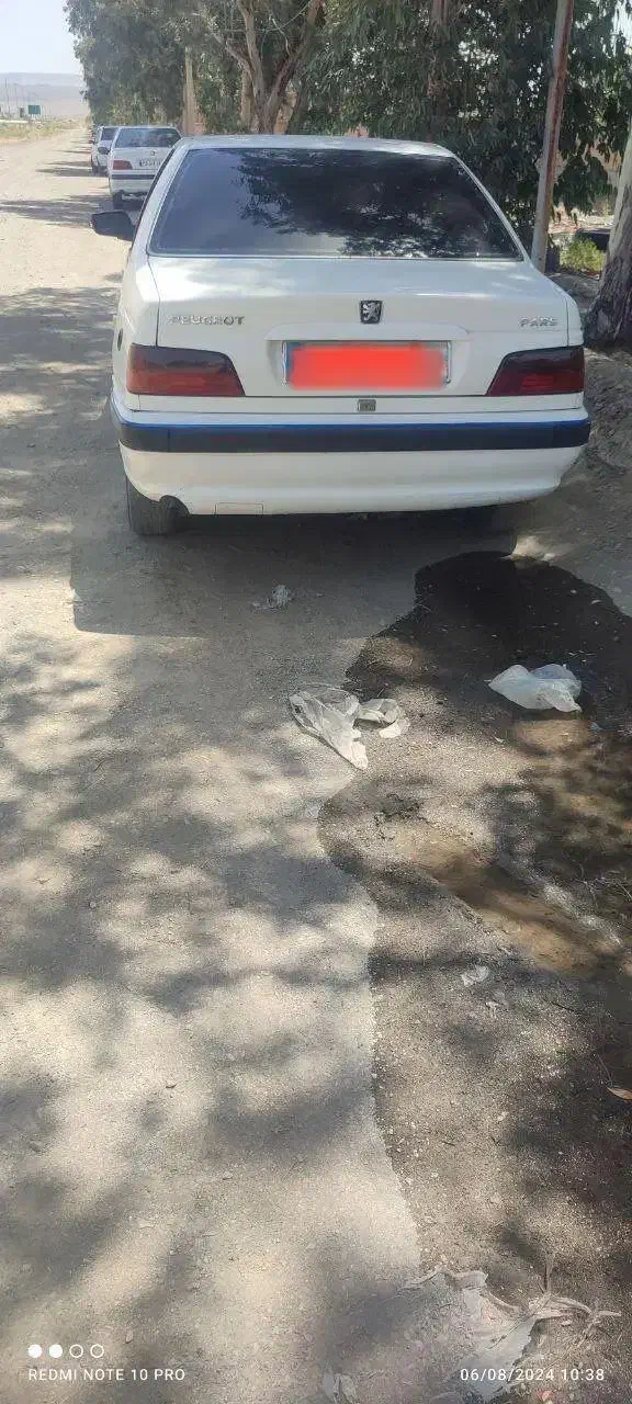 پژو پارس دوگانه سوز - 1388