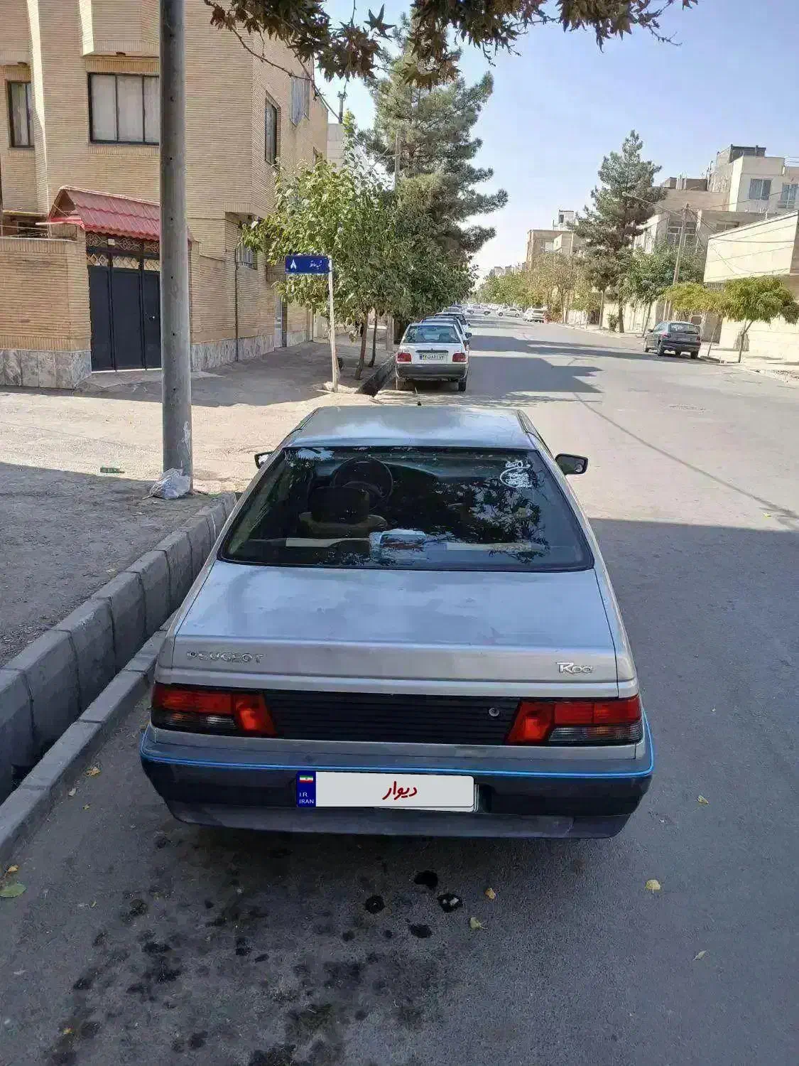 پژو روآ دوگانه سوز - 1387