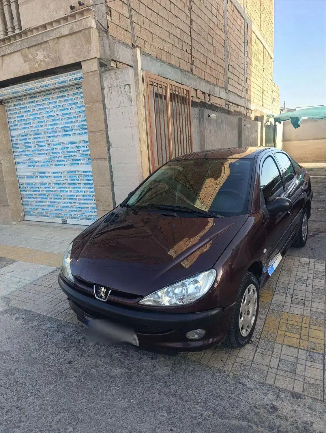 پژو ۲۰۶ صندوق دار v8 - 1395