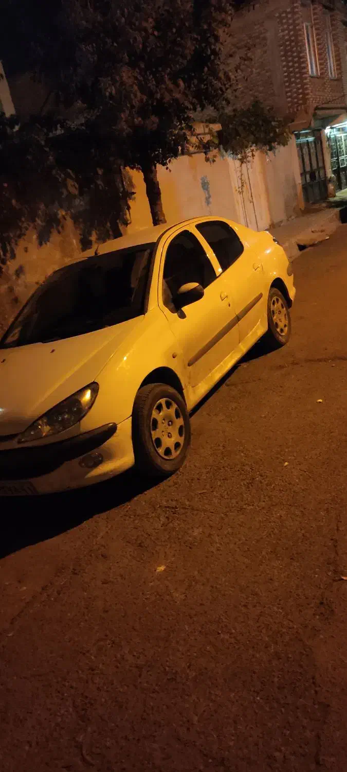 پژو ۲۰۶ صندوق دار v8 - 1388