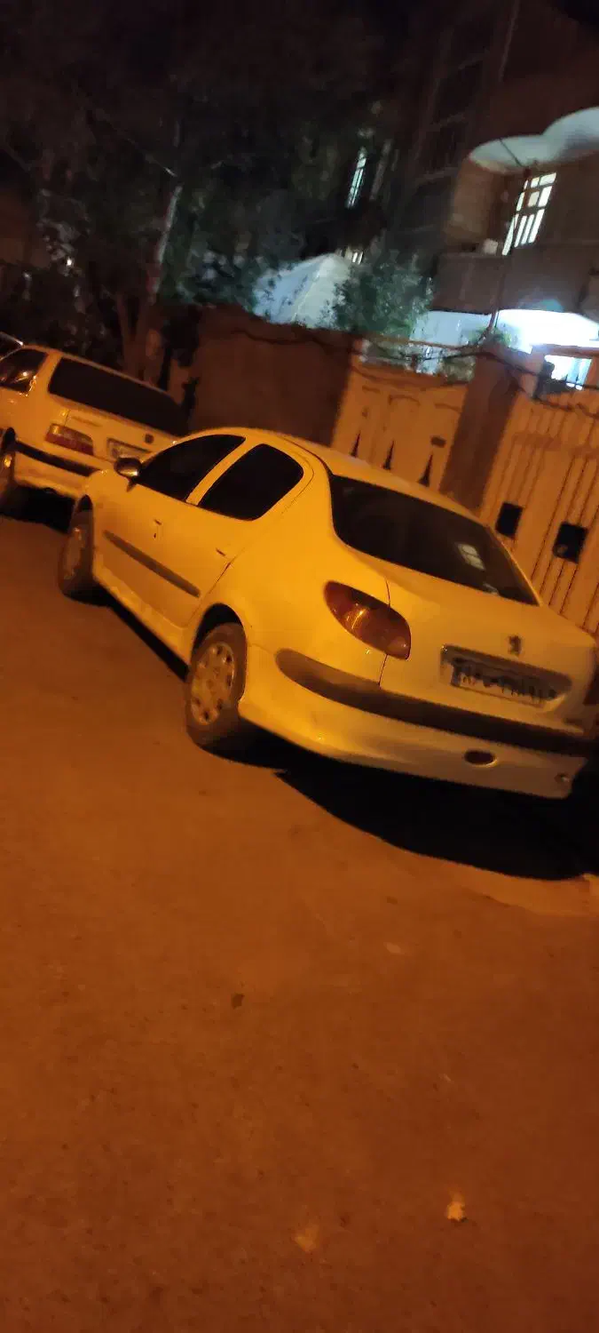 پژو ۲۰۶ صندوق دار v8 - 1388