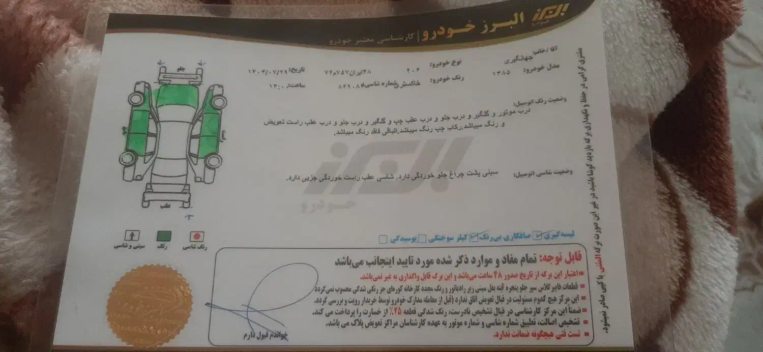 پژو 206 تیپ 2 - 1385