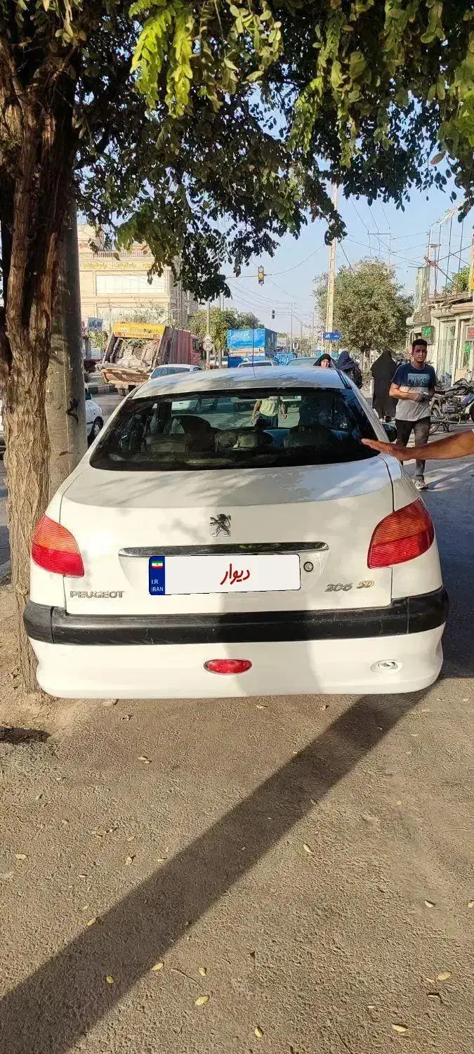 پژو ۲۰۶ صندوق دار v20 - 1387
