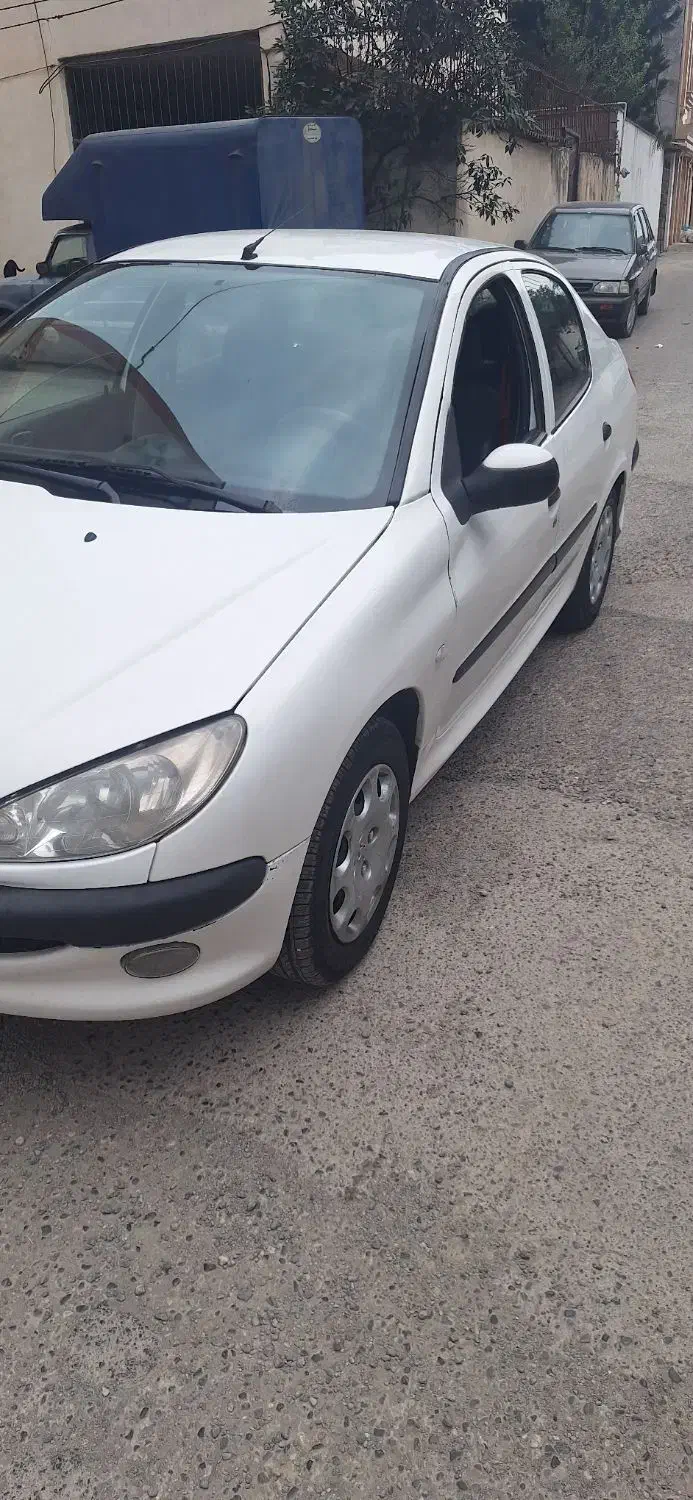 پژو ۲۰۶ صندوق دار v8 - 1396