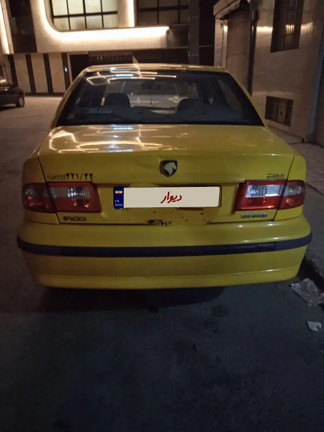 سمند LX EF7 دوگانه سوز - 1393