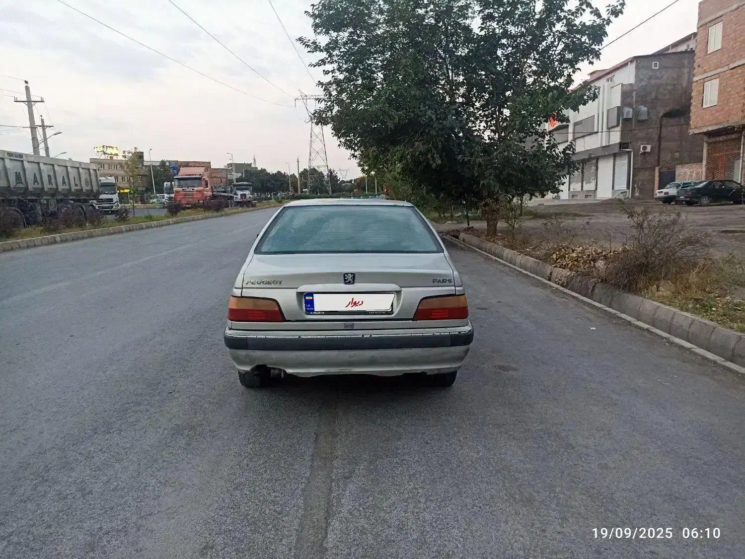 پژو پارس XU7ساده - 1380
