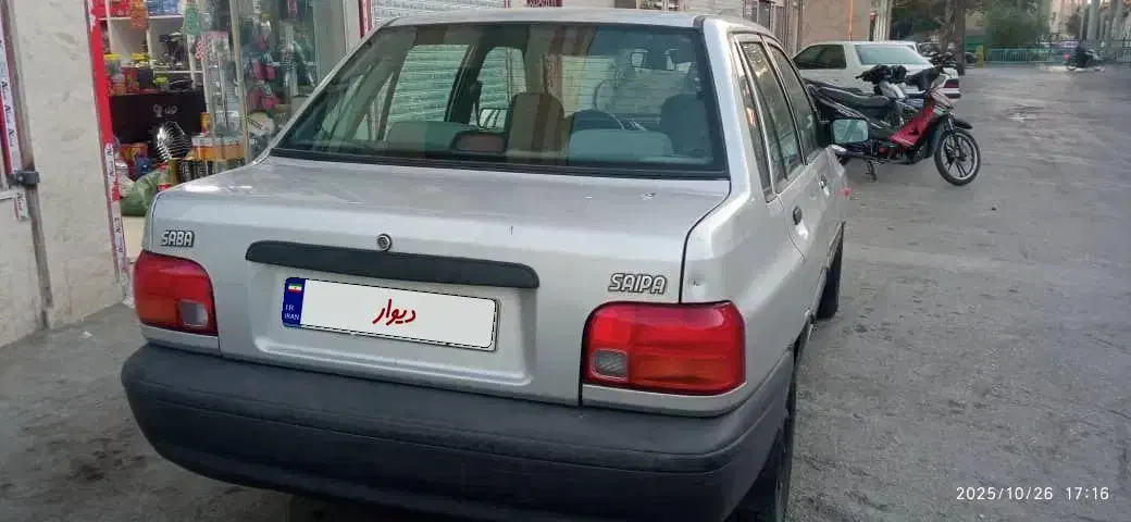 پراید صبا بنزینی - 1389