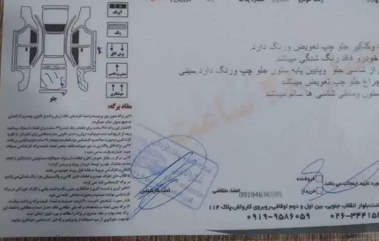 پژو 206 تیپ 2 - 1395