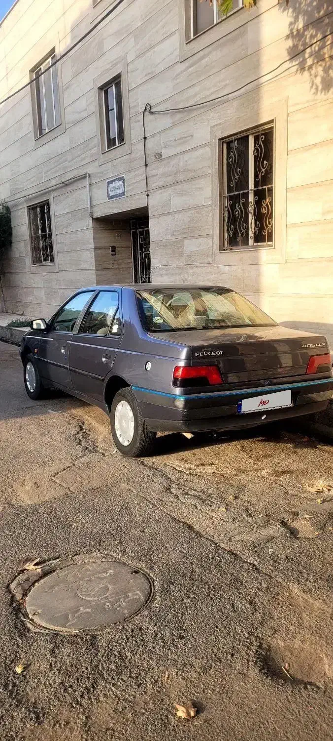پژو 405 GLX - دوگانه سوز - 1396