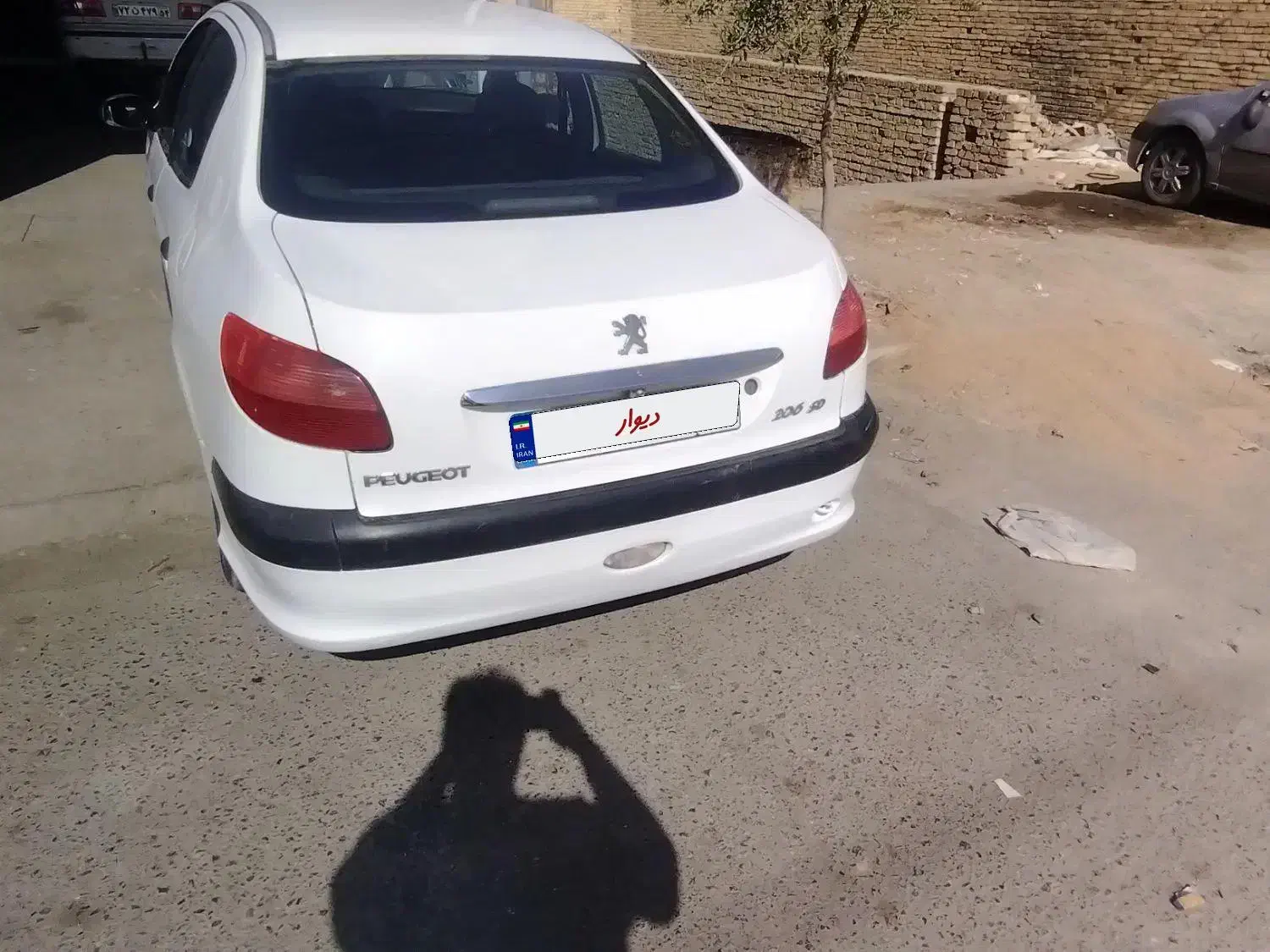 پژو ۲۰۶ صندوق دار v8 - 1389