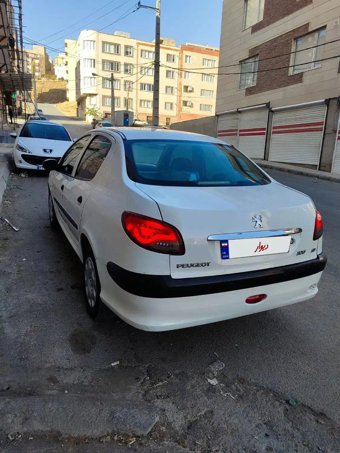 پژو ۲۰۶ صندوق دار v20 - 1389