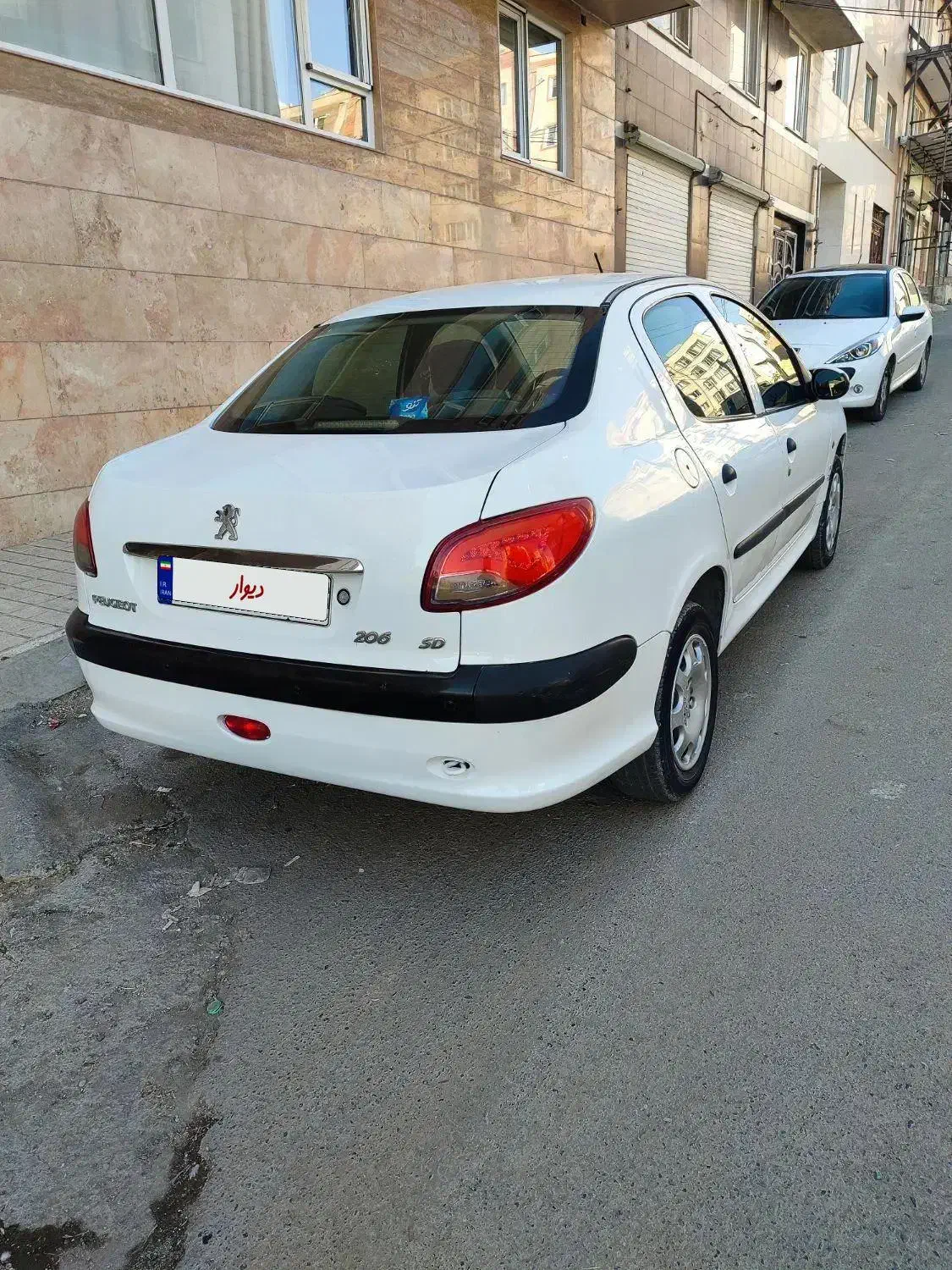 پژو ۲۰۶ صندوق دار v20 - 1389