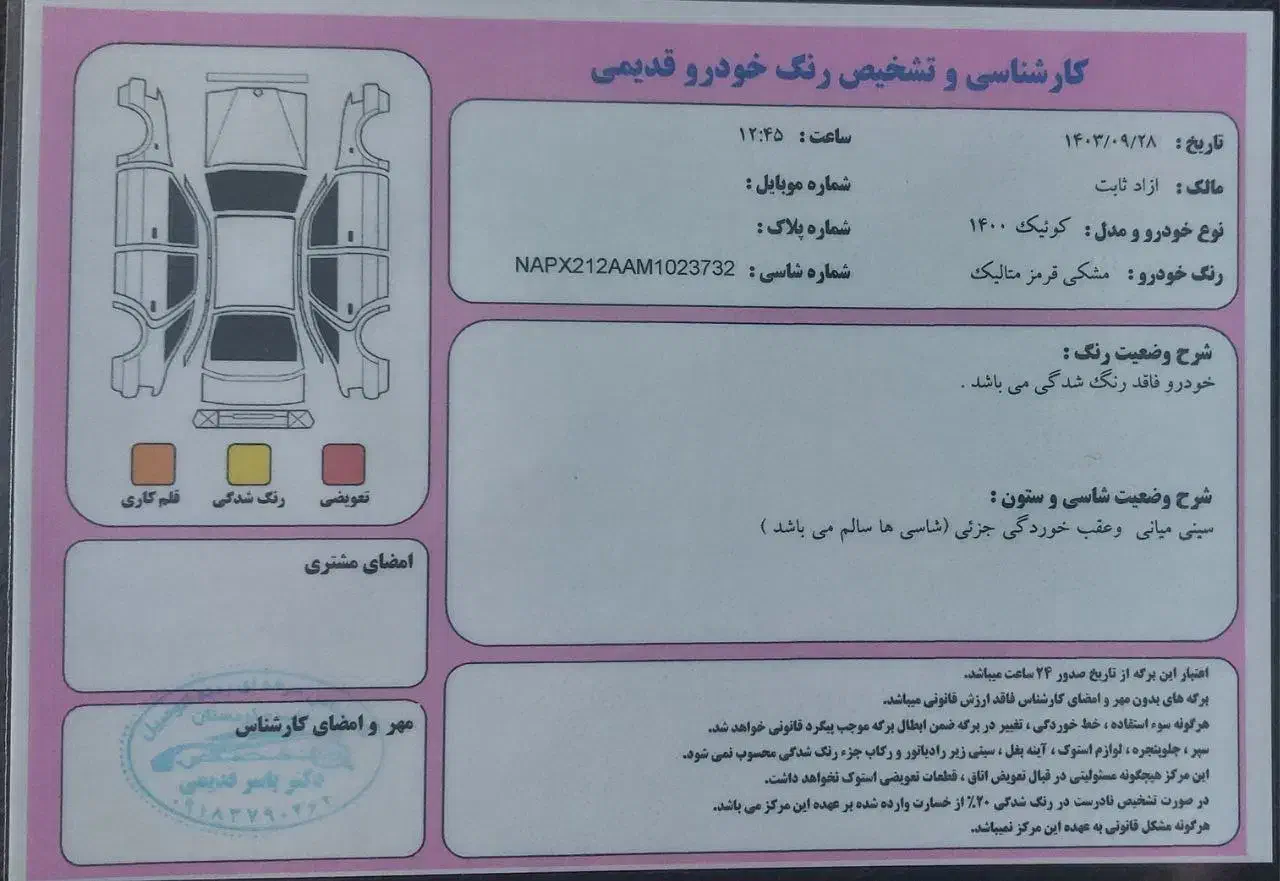 کوییک R دنده‌ای - 1400