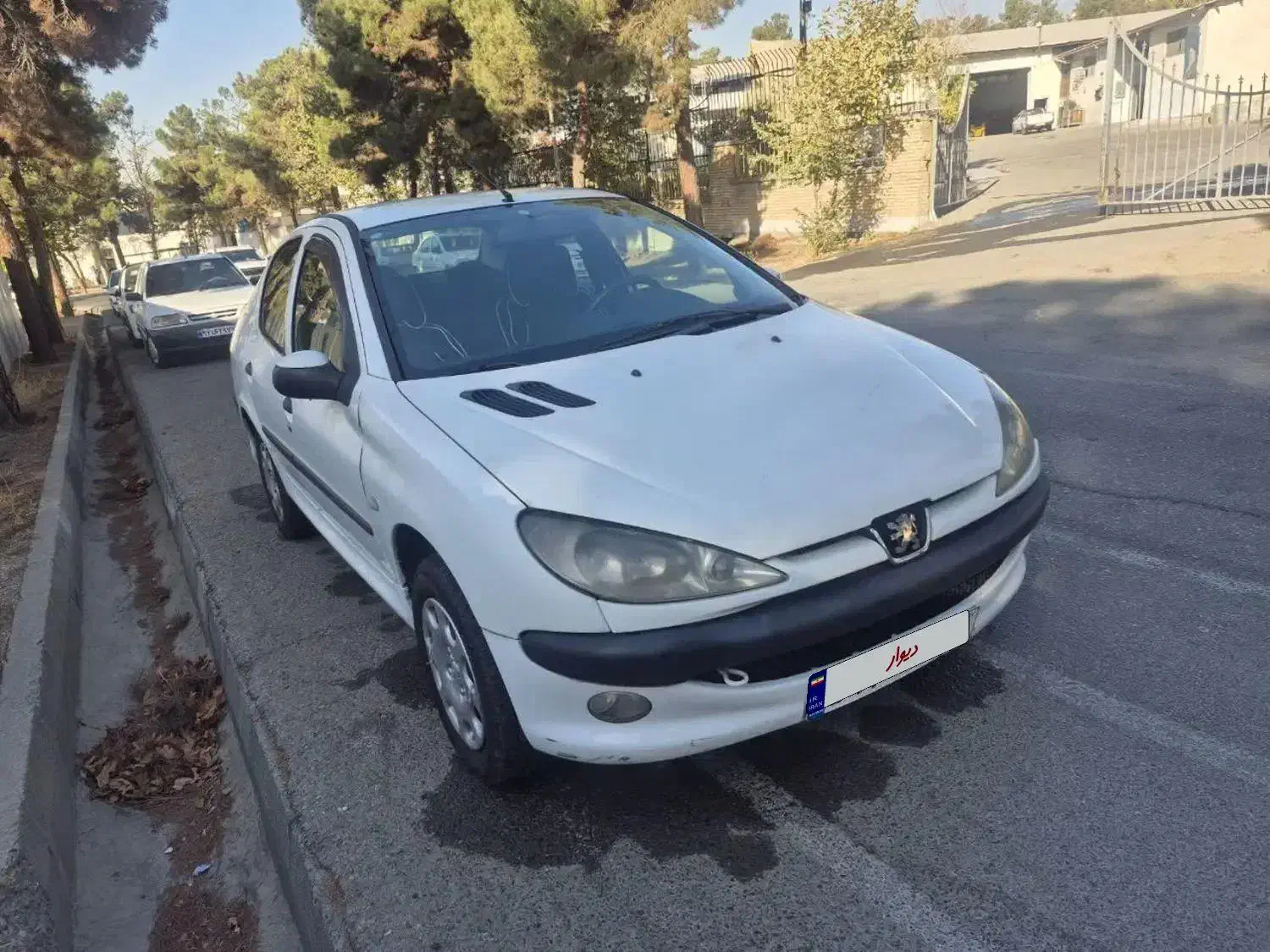 پژو ۲۰۶ صندوق دار v8 - 1391