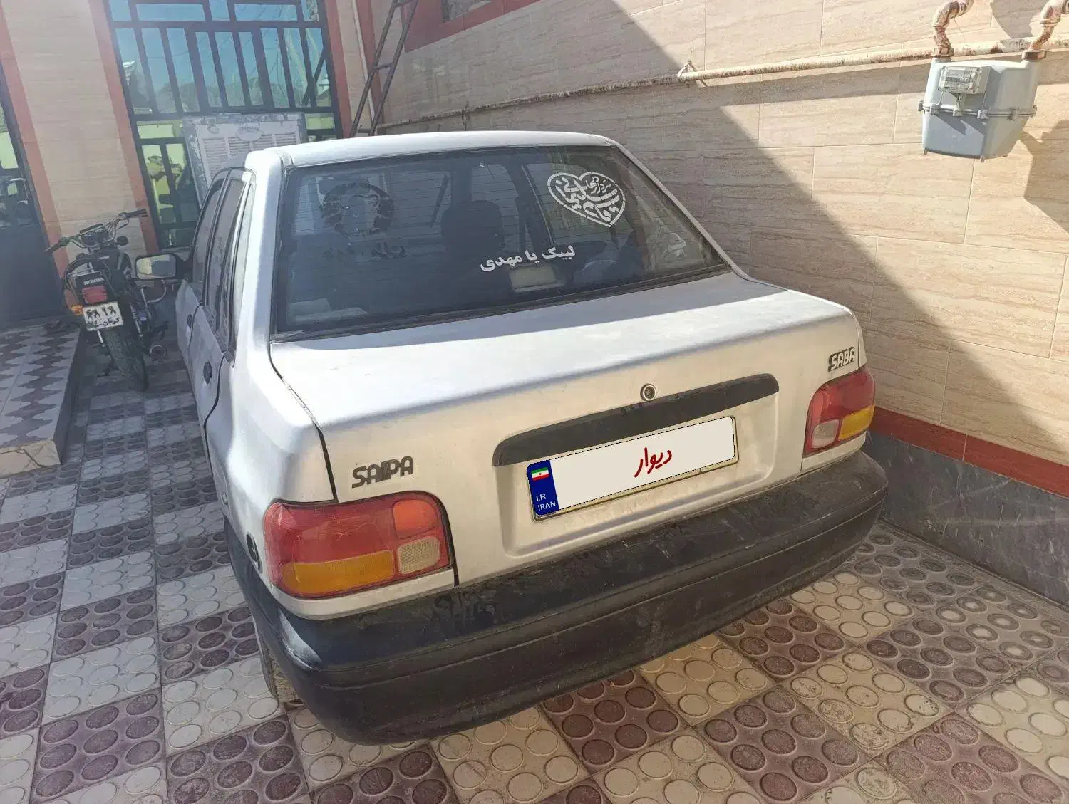 پراید صبا بنزینی - 1387