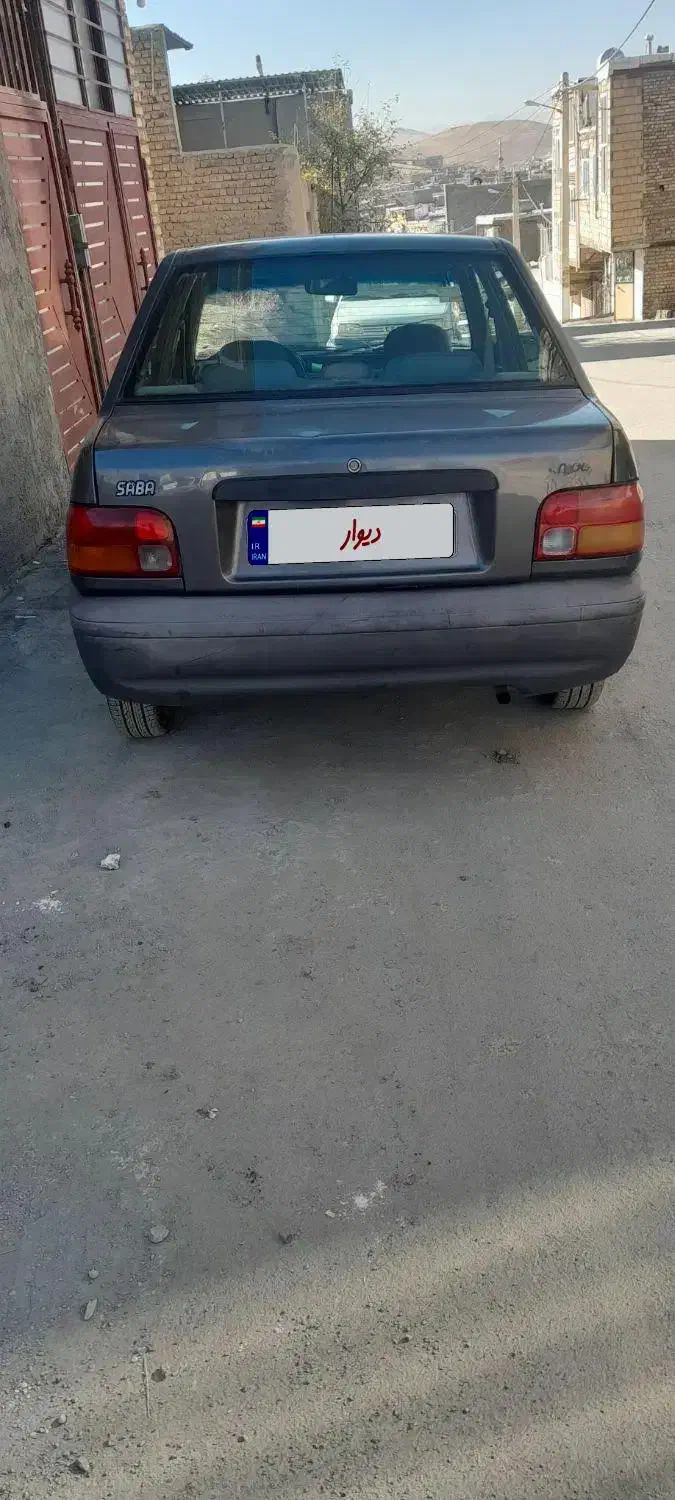 پراید صبا بنزینی - 1386