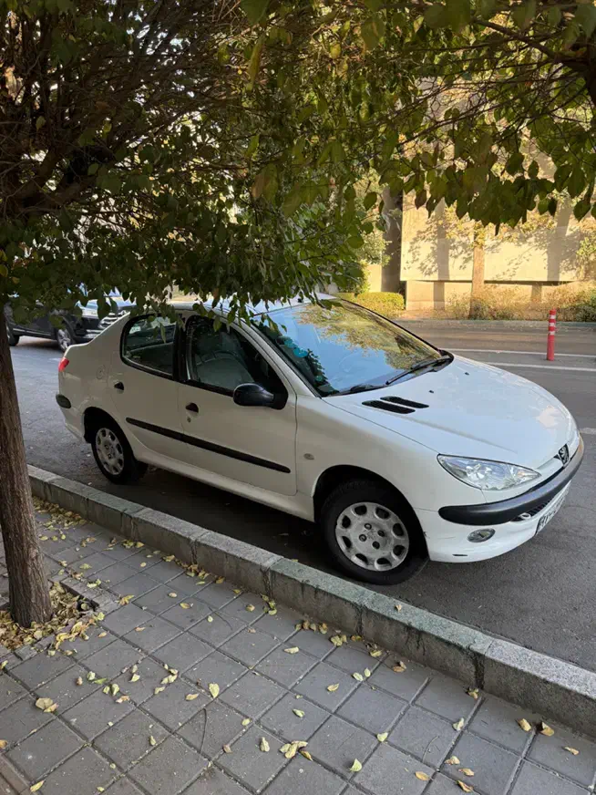 پژو ۲۰۶ صندوق دار v8 - 1390