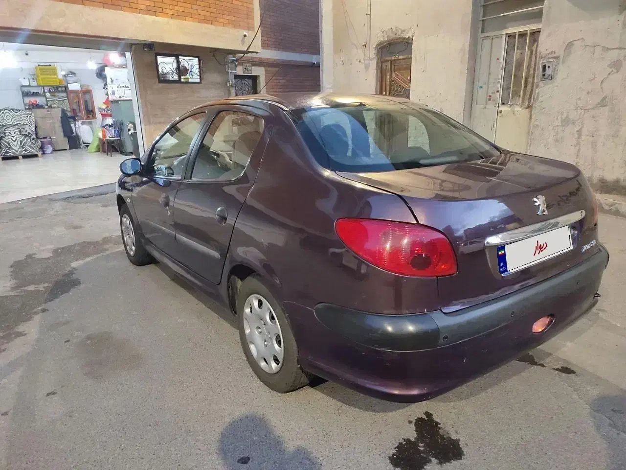 پژو ۲۰۶ صندوق دار v9 - 1390