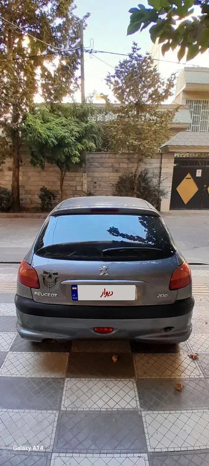 پژو 206 تیپ 2 - 1387
