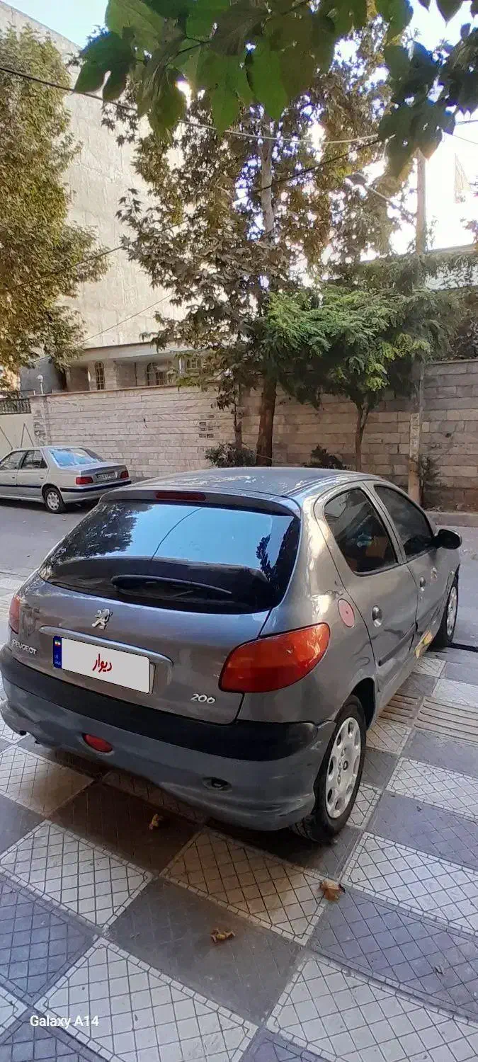 پژو 206 تیپ 2 - 1387