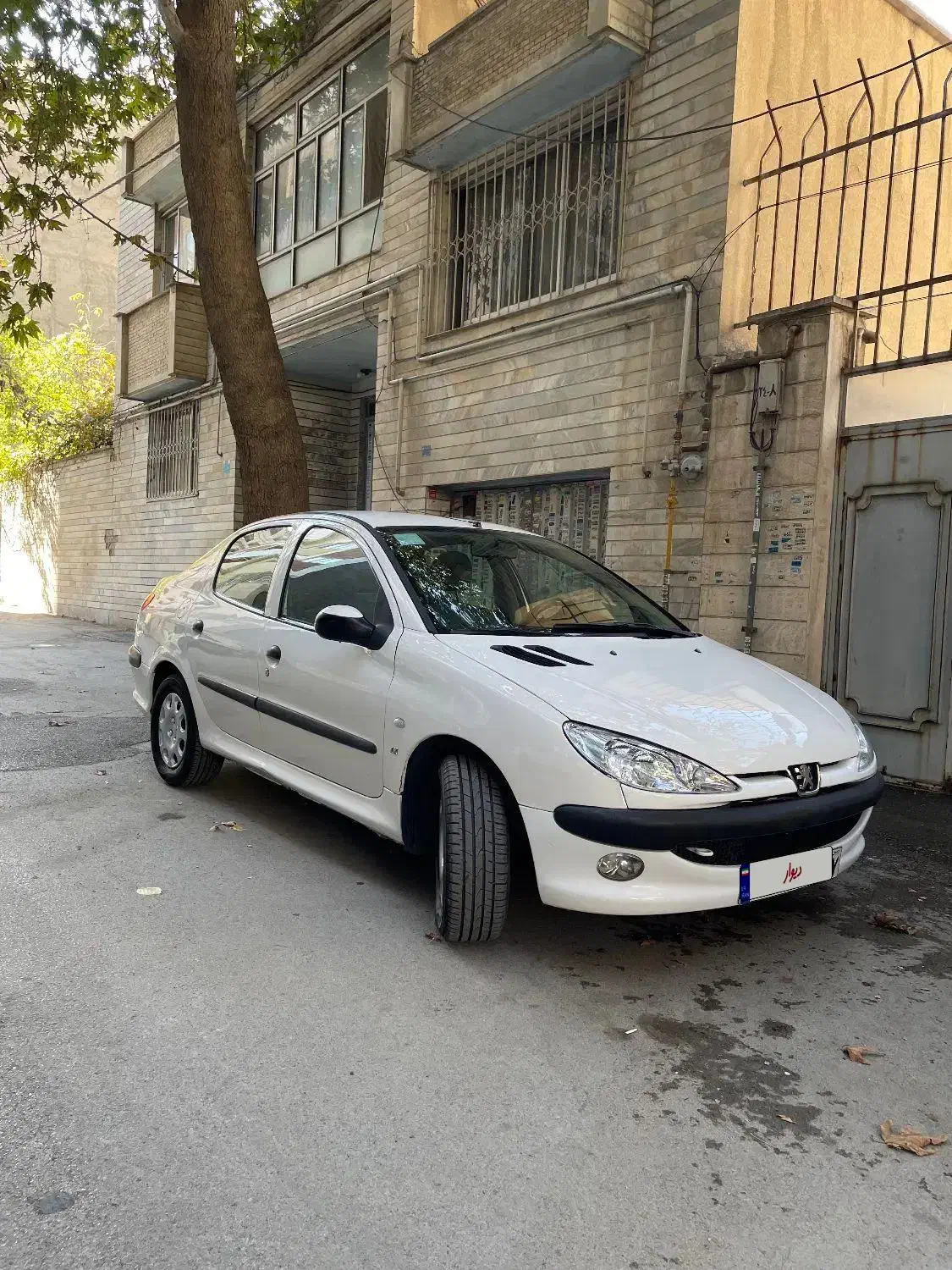 پژو ۲۰۶ صندوق دار v8 - 1388