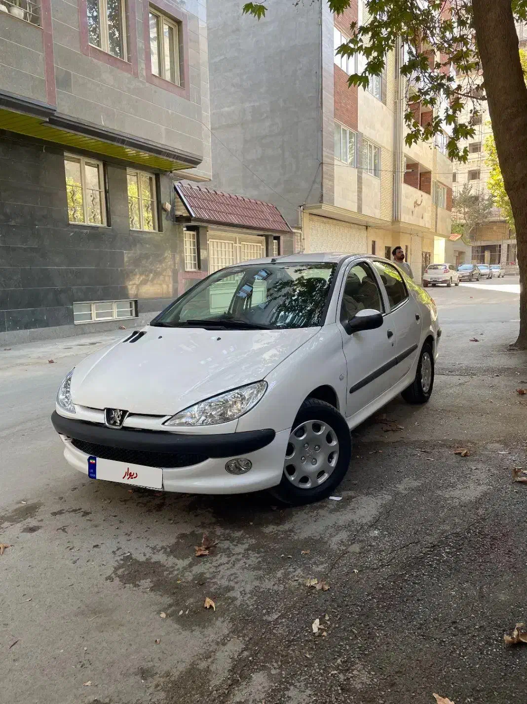 پژو ۲۰۶ صندوق دار v8 - 1388