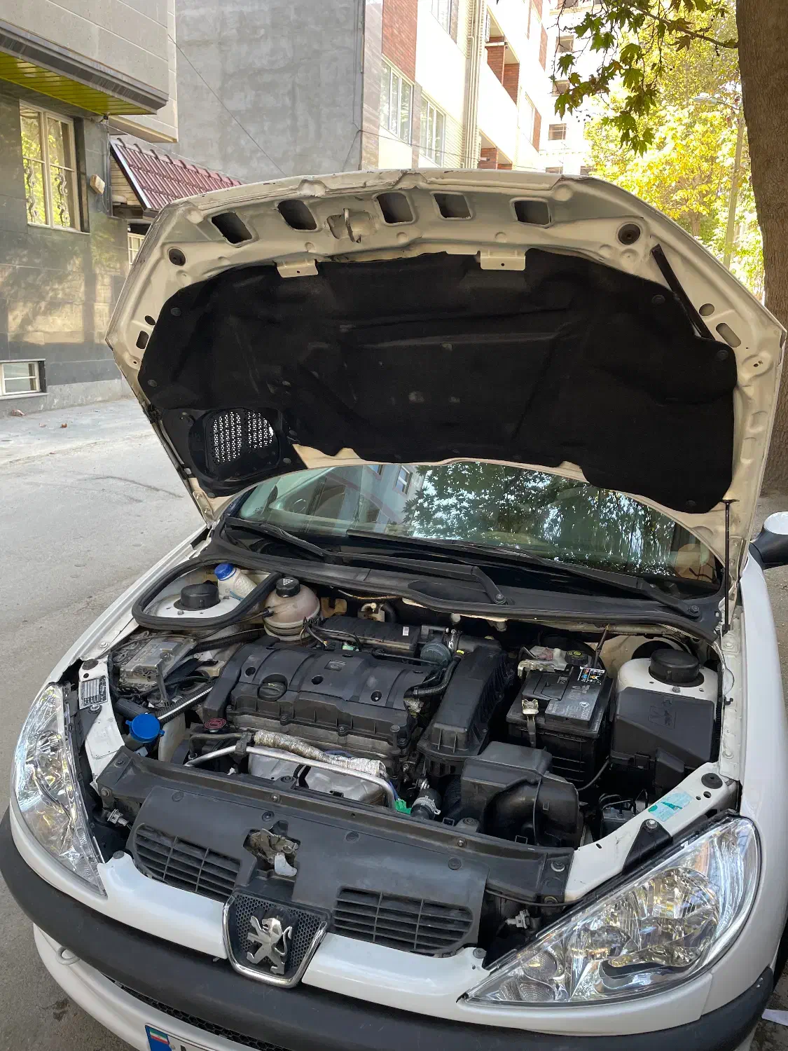 پژو ۲۰۶ صندوق دار v8 - 1388