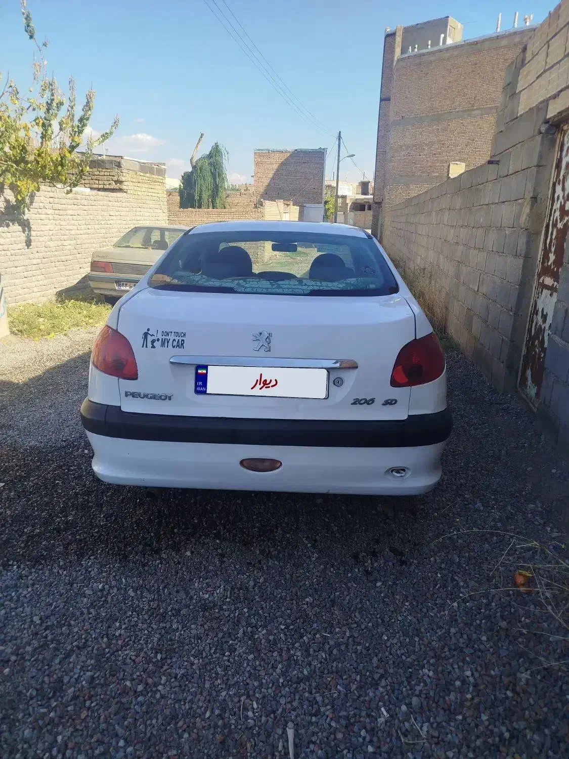 پژو ۲۰۶ صندوق دار v8 - 1391