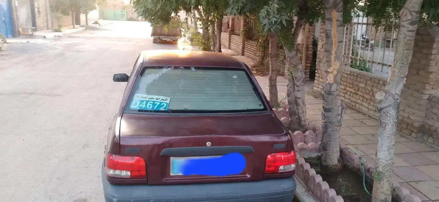 پراید صبا دوگانه‌سوز - 1386