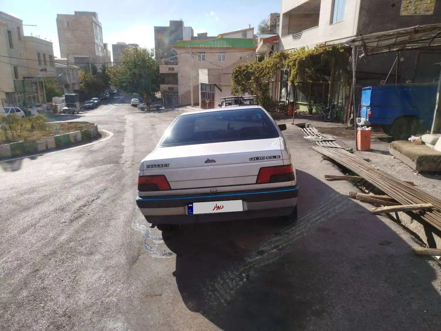 پژو 405 GLX - دوگانه سوز - 1387