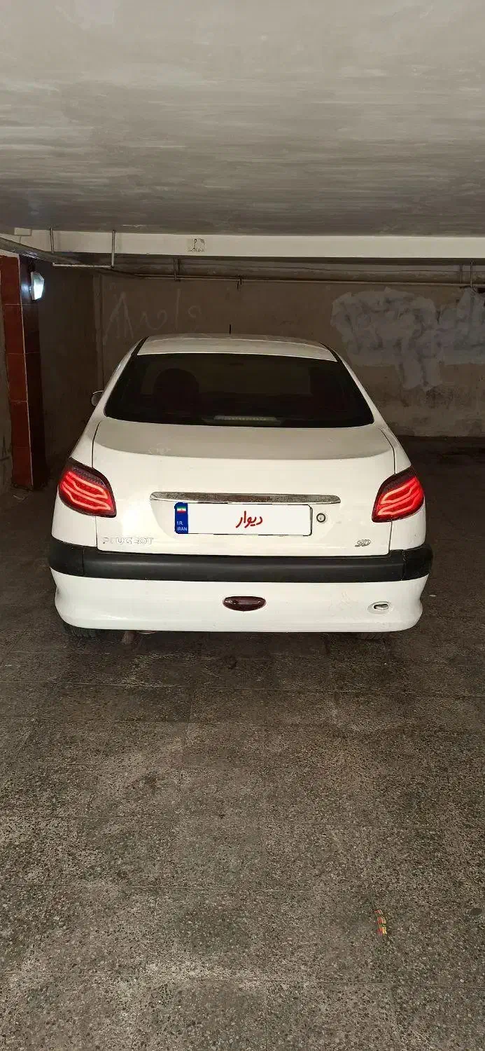 پژو ۲۰۶ صندوق دار v20 - 1389
