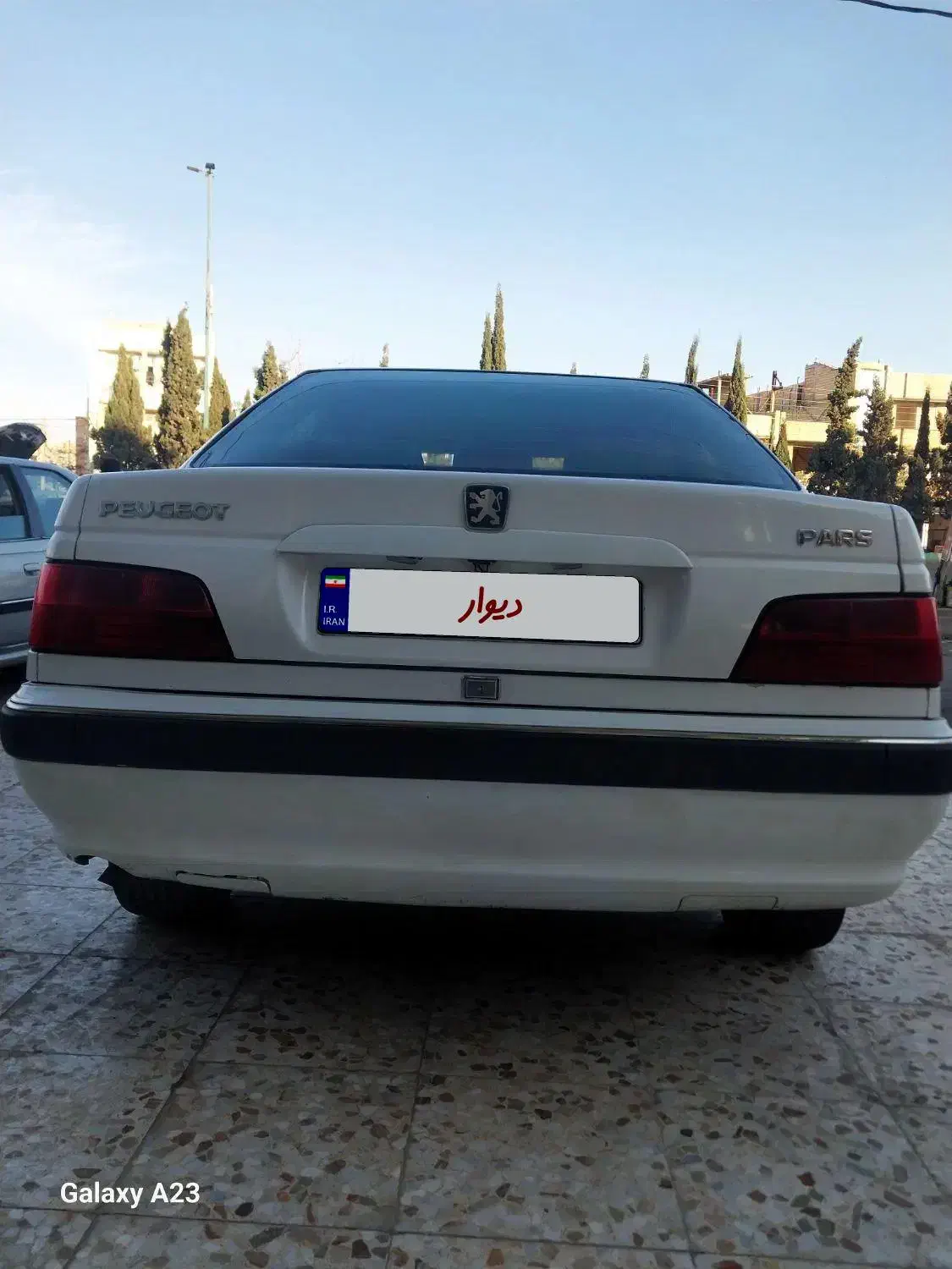 پژو پارس دوگانه سوز - 1391