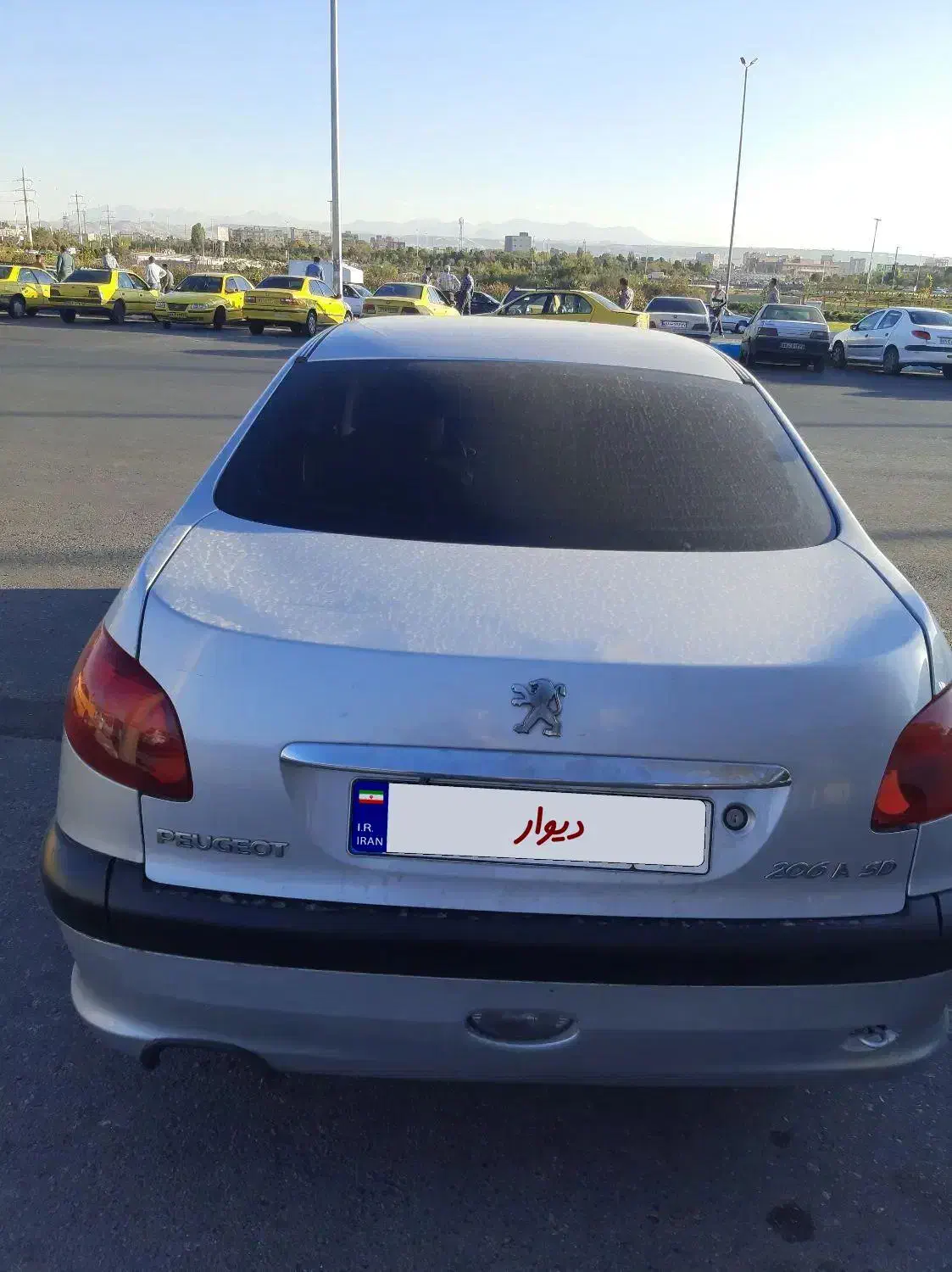 پژو ۲۰۶ صندوق دار v9 - 1387