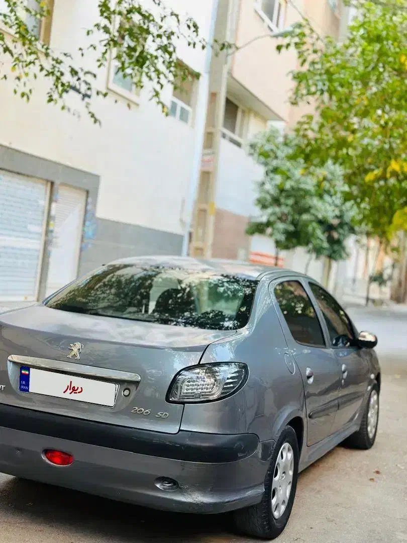پژو ۲۰۶ صندوق دار v19 - 1389