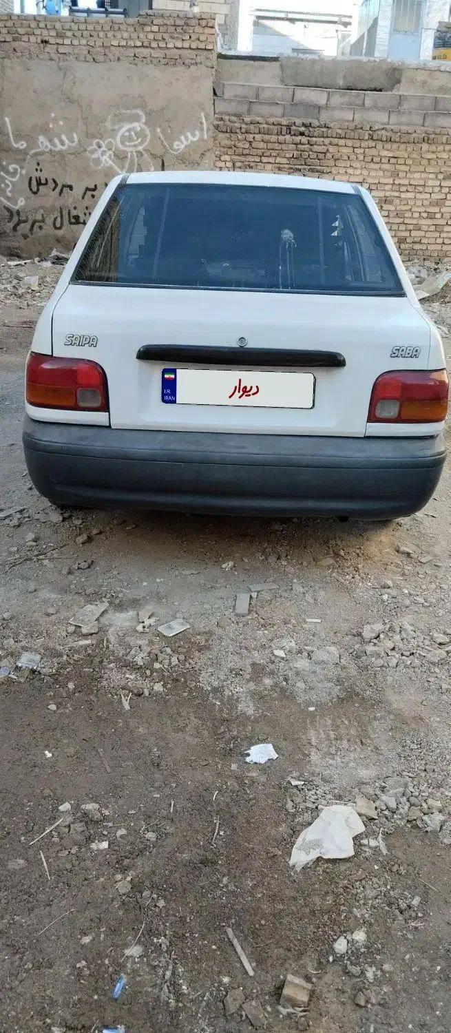 پراید صبا بنزینی - 1375