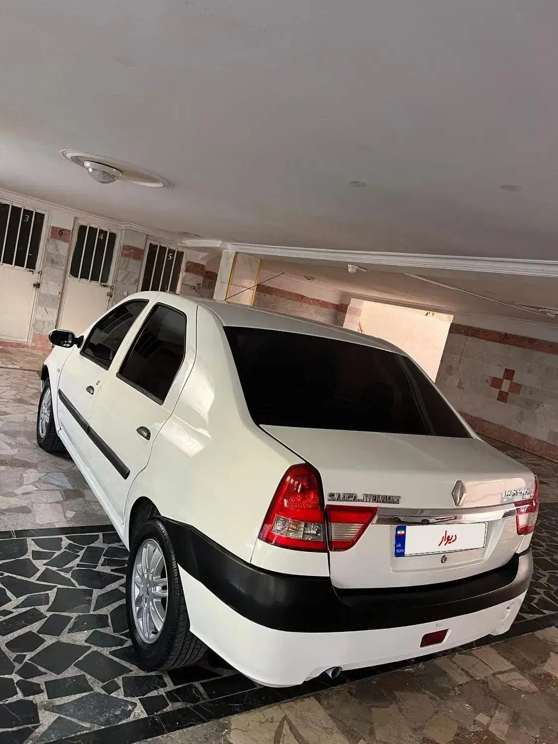 رنو پارس تندر گیربکس JHQ + مولتی مدیا - 1395