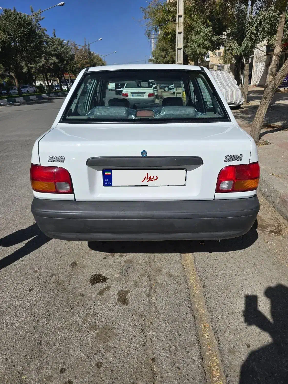 پراید صبا بنزینی - 1387