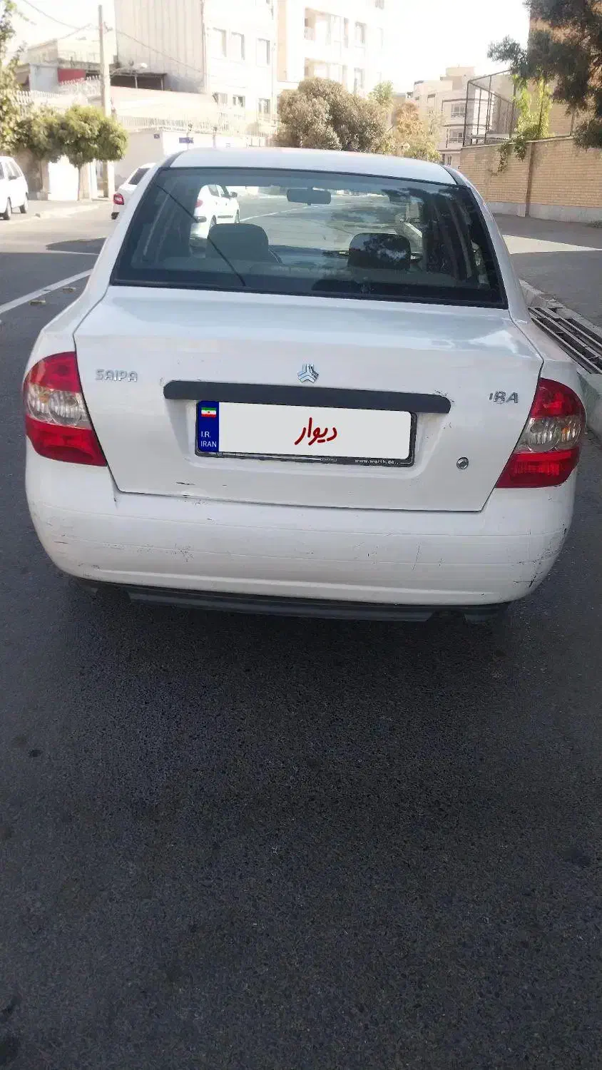 تیبا صندوق دار EX - 1396