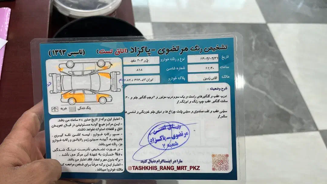 پژو 206 تیپ 2 - 1387