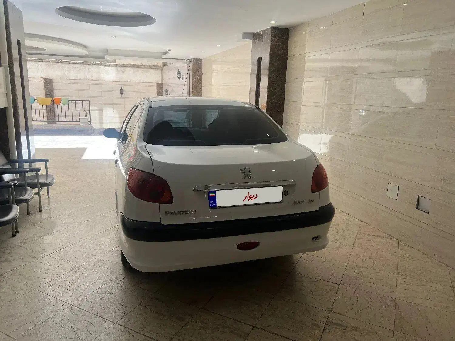 پژو ۲۰۶ صندوق دار v8 - 1396