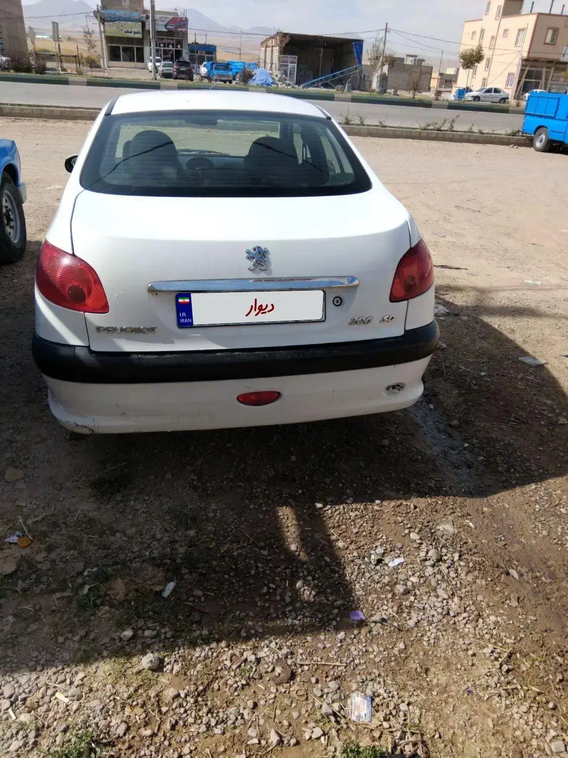 پژو ۲۰۶ صندوق دار v8 - 1397